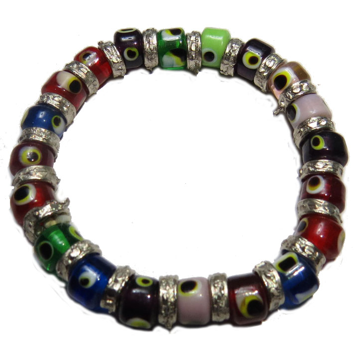 Pulsera De Ojos Turcos De Colores